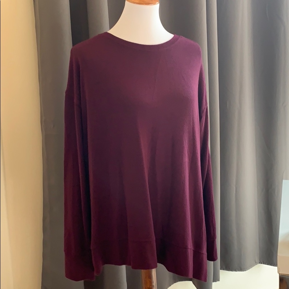 Very soft long sleeve top